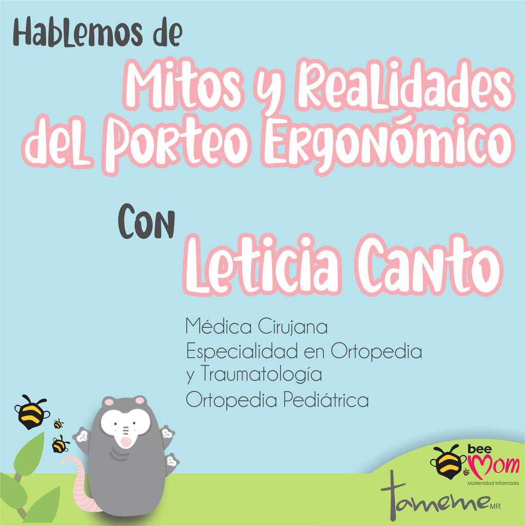 HABLEMOS DE...MITOS Y REALIDADES DEL PORTEO ERGONÓMICO